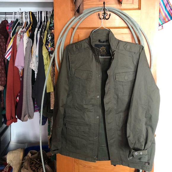 STS Ranchwear Military Green Jacket - Picture 1 of 1
